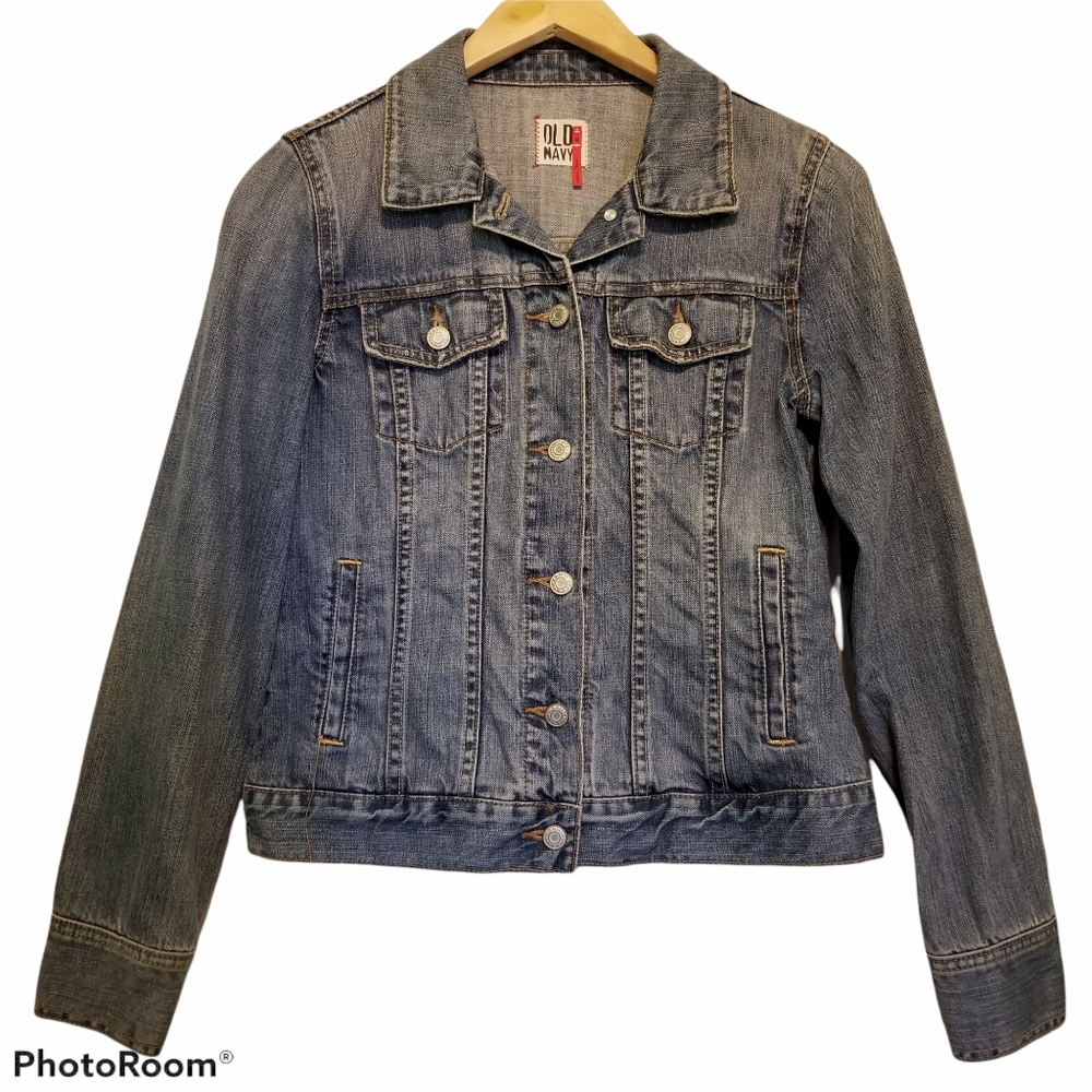 Old Navy Denim Jacket Blue Size Medium